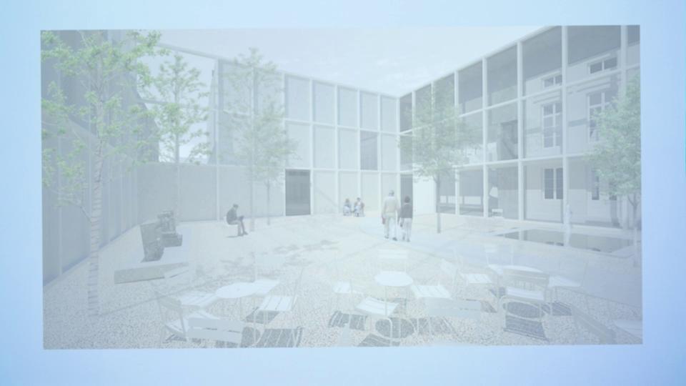 Le projet V+ pour le nouveau musée des Beaux-Arts de Verviers.